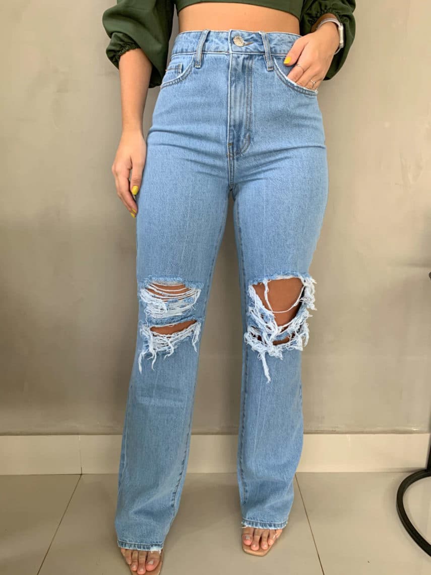 lavinnystore calca jeans skinny destroyed nexo 9