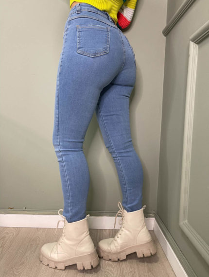 Calça jeans médio skinny básica nexo