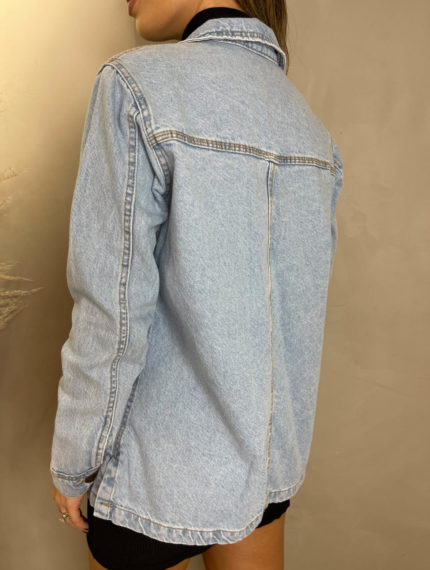 lavinnystore jaqueta mix jeans manga longa detalhes destroyed 8